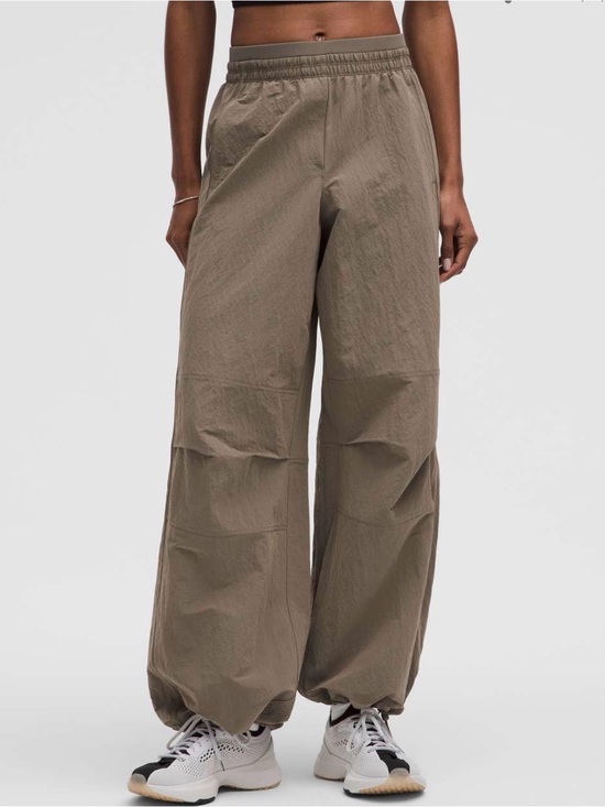 lululemon athletica Pants - lululemon athletica Relaxed Wide-Leg Pants in Taupe